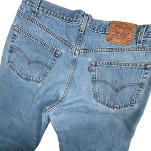 Levi's 550 Relaxed Fit Jeans Mens 38x34 Blue Medium Wash Vintage 90s Tapered Leg